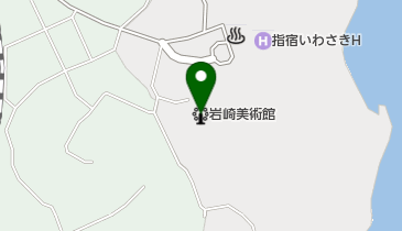 岩崎美術館の地図画像