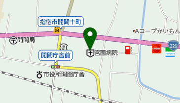 宮薗病院の地図画像