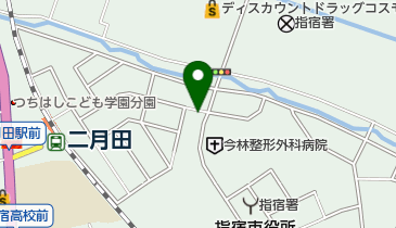 坂元薬局二月田店の地図画像