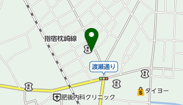 おつじ理容室の地図画像