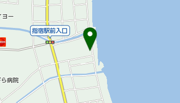 有限会社白波荘の地図画像