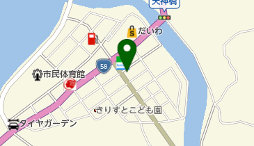 スエコ衣料の地図画像