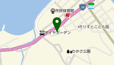 松下モータースの地図画像