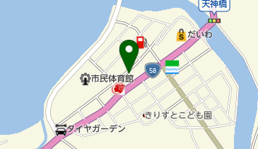 種子島石油株式会社プロパン部の地図画像