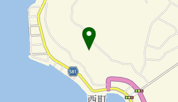 カトリック種子島教会の地図画像