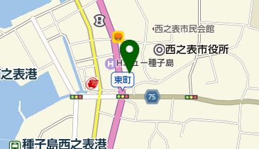 しんぶん赤旗西之表出張所の地図画像