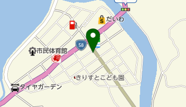 カッティングルームケセラの地図画像