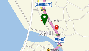 もりた理美容室の地図画像