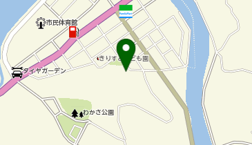 西之表市役所 かもめ児童館の地図画像