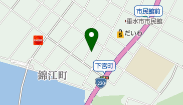 たなか印刷所の地図画像