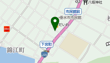 味のさかもとの地図画像
