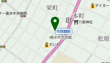 垂水市商工会の地図画像
