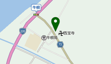 西宝寺の地図画像