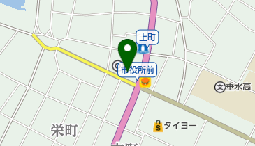 川井田履物店の地図画像