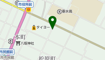 カットハウス・ポプリの地図画像