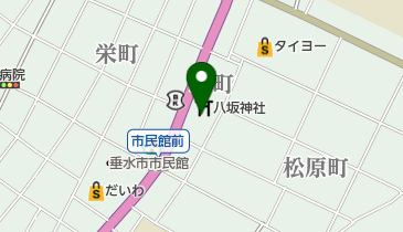 佐々木洋服店の地図画像