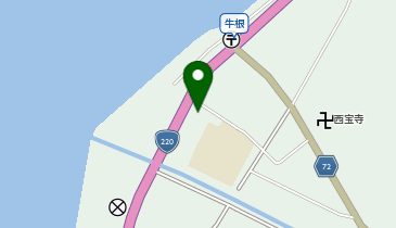 垂水市役所 牛根支所の地図画像