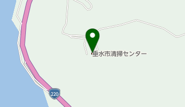 垂水市役所 垂水市清掃センターの地図画像