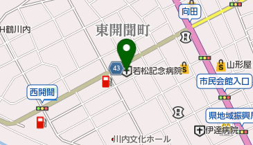 訪問看護ステーション・コスモスの地図画像