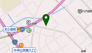 株式会社コーアガス日本川内支店の地図画像