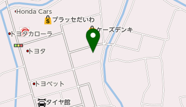 北薩ガス株式会社の地図画像