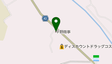 平野商事株式会社プロパンガス部の地図画像