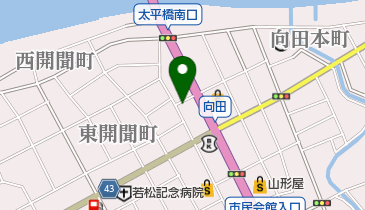 ビューティつばさの地図画像