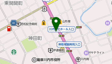 白樺美容室の地図画像