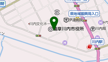 薩摩川内市職員労働組合の地図画像