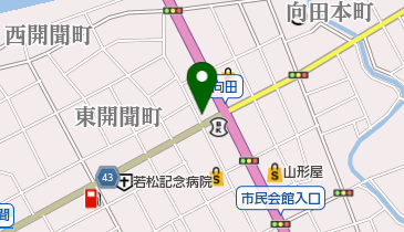 このみや化粧品店の地図画像