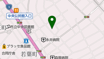 在宅介護支援センター長生園の地図画像