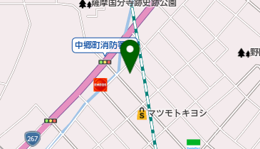 九州総合サービス株式会社川内営業所の地図画像