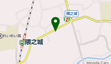 南日本新聞 隈之城販売店の地図画像