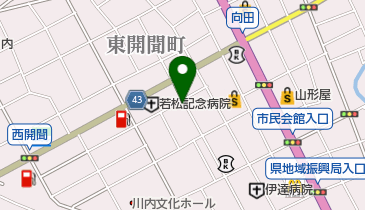 有限会社若松製粉の地図画像