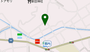 宮の下整骨院の地図画像