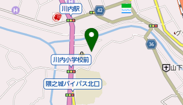 ドコモショップ川内店の地図画像