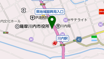 オムロンフィールドエンジニアリング九州株式会社テクノ川内の地図画像