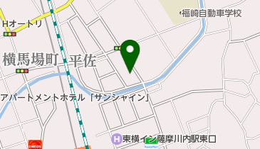 株式会社九州テン川内サポートセンターの地図画像