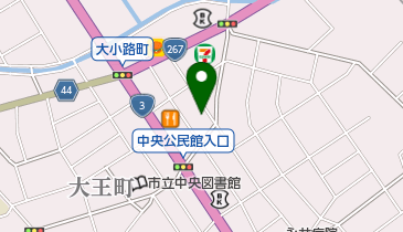 ウェーブ美容室の地図画像