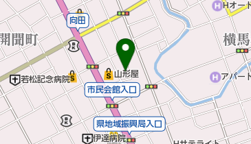 白金美粧院の地図画像