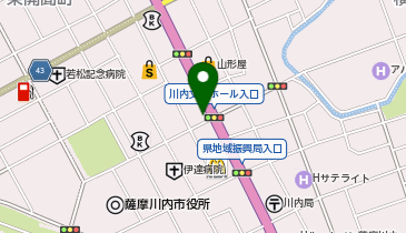 ブティックナカノの地図画像