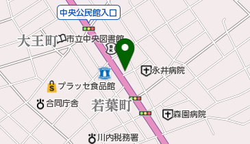 メガネの清眼堂の地図画像