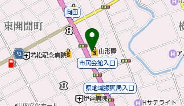 長野宝石店の地図画像