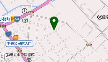 大小路ふれあい薬局の地図画像