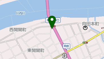 林洋品店の地図画像