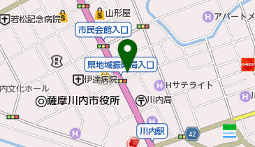 植村洋服店の地図画像