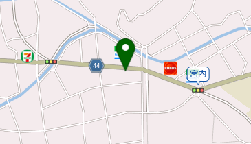 おくぞの理容所の地図画像