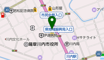 中村理容の地図画像