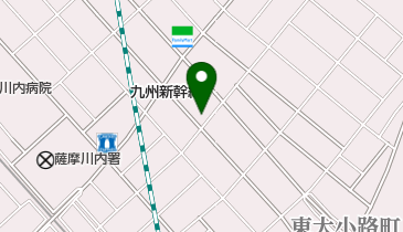 ふく福川内店の地図画像