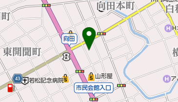 桂寿司の地図画像